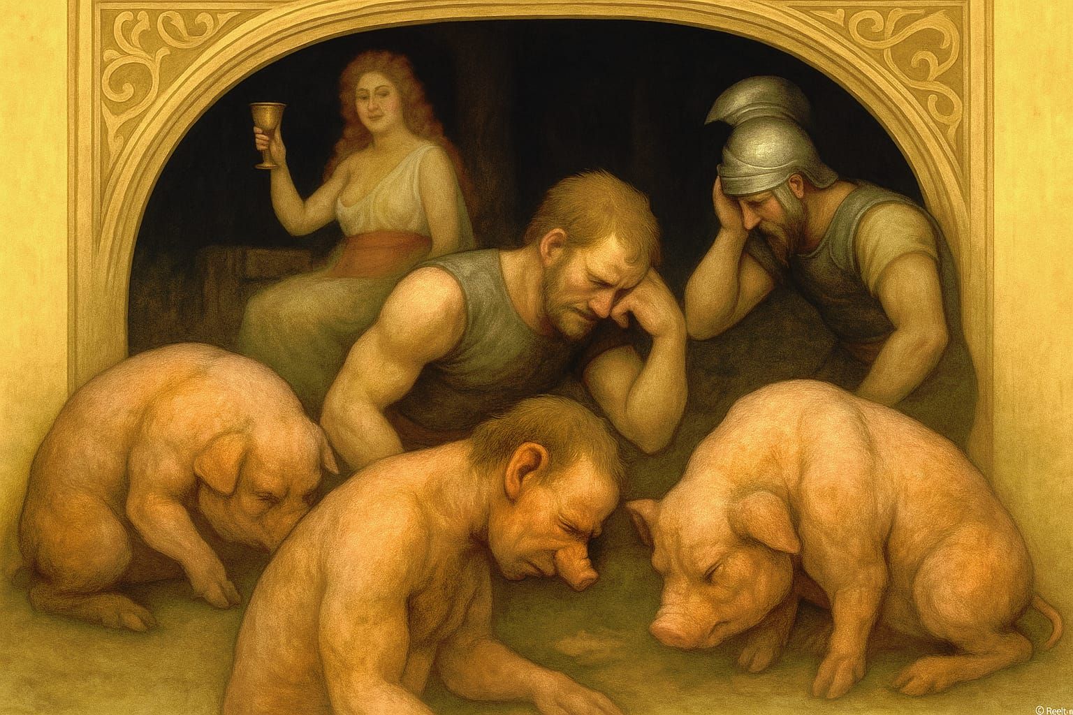 Circe and the Swine 3