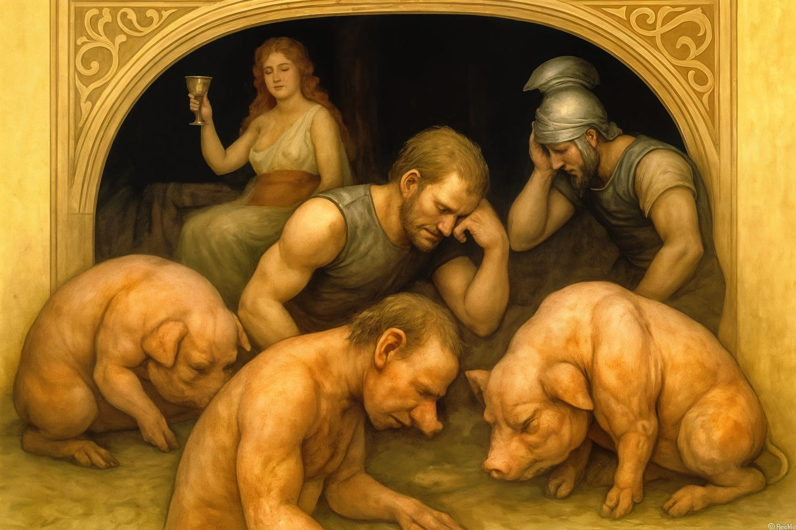 Circe and the Swine 3