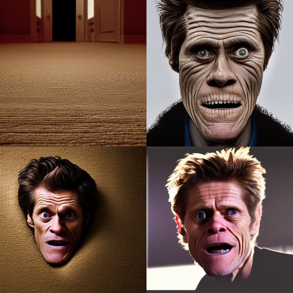 Willem Dafoe is Hiding in the Rug
