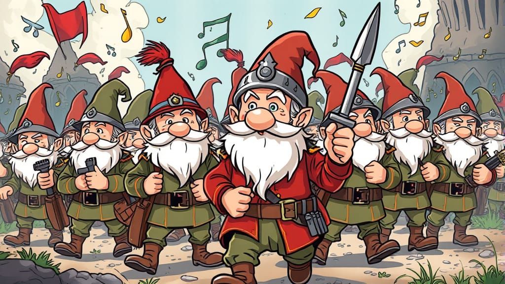 In the land of the dwarves