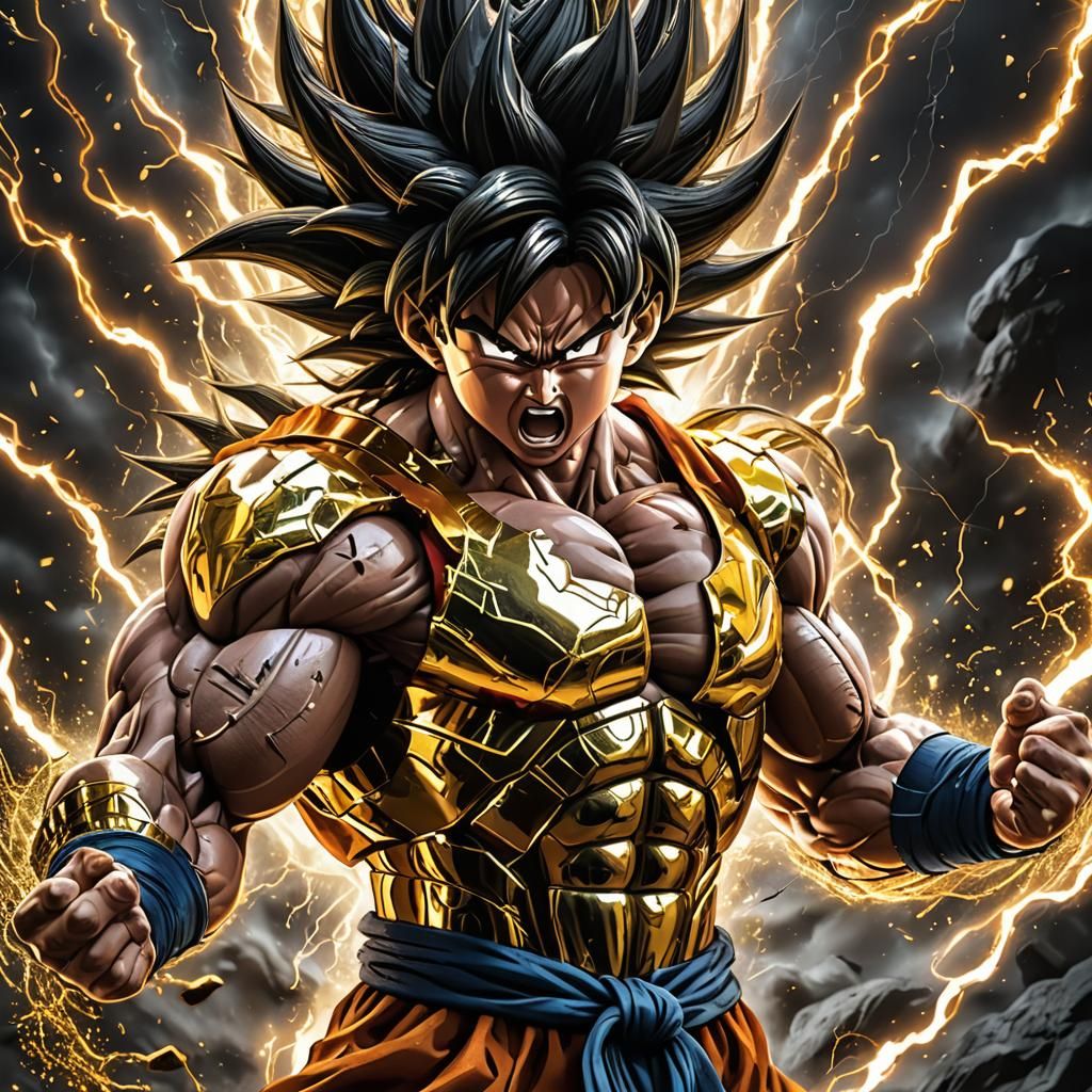 Son Goku. - AI Generated Artwork - NightCafe Creator