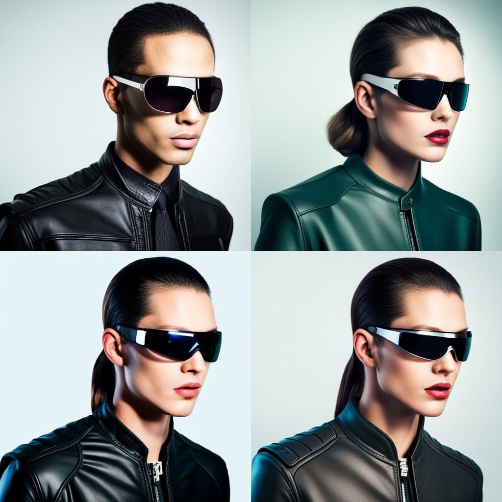 ultra futuristic sunglasses , professional photographed, canon dslr ...