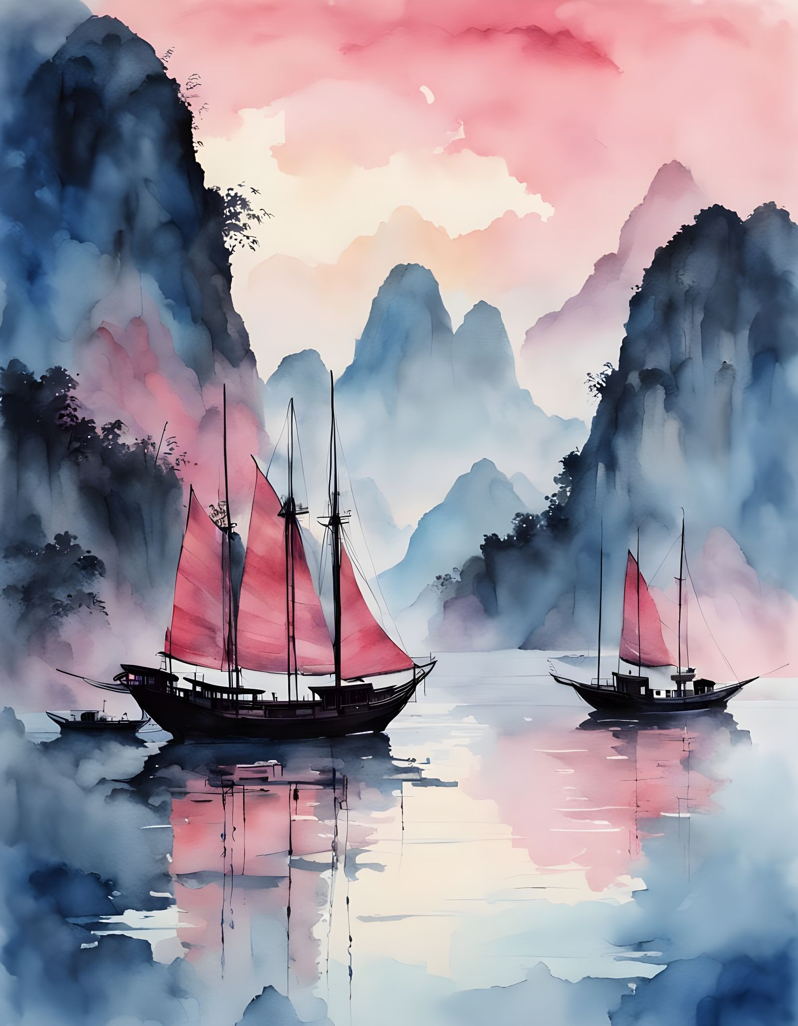 Halong Bay Morning  by @MoMoMat
