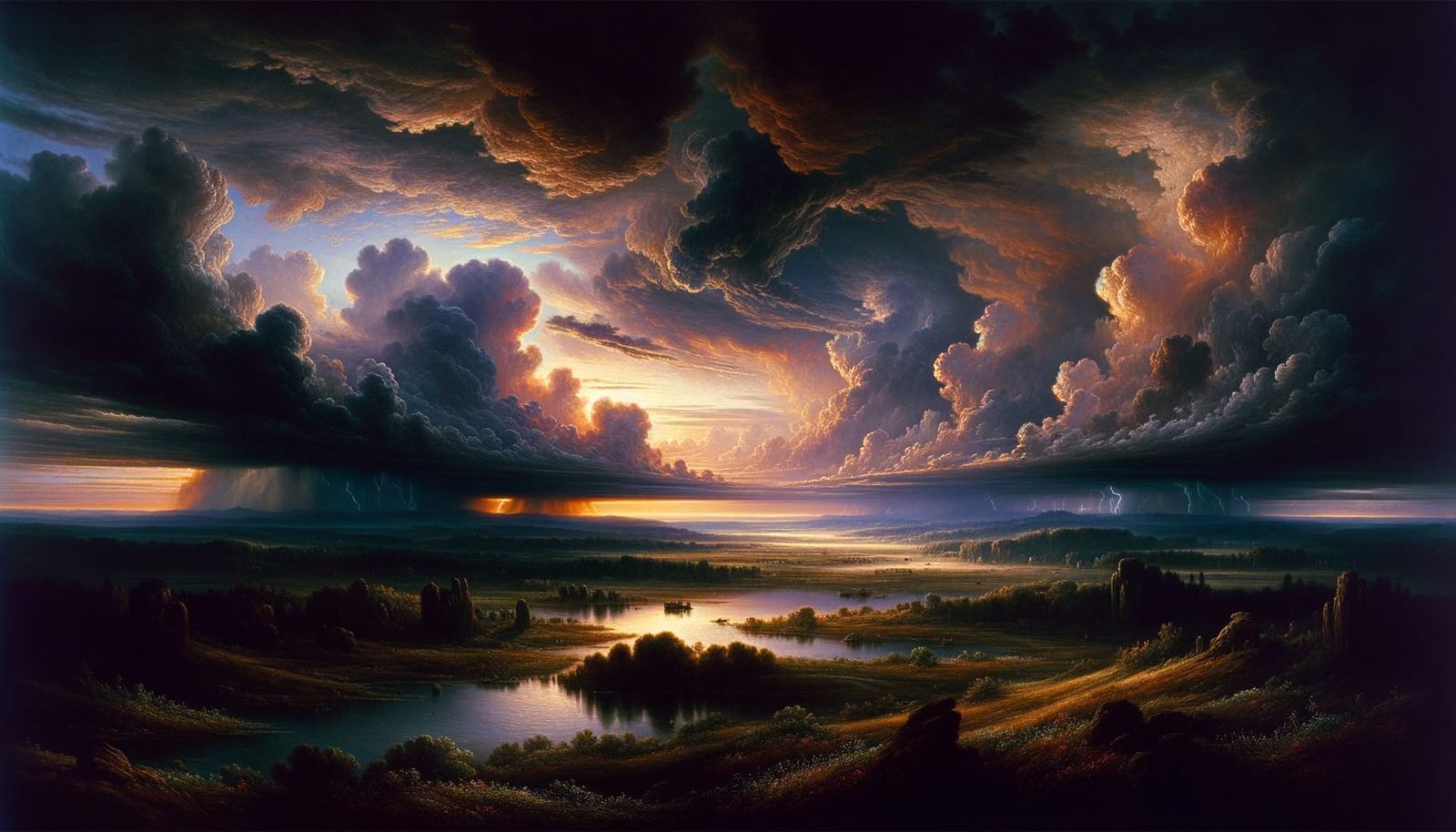 twilight thunderstorm