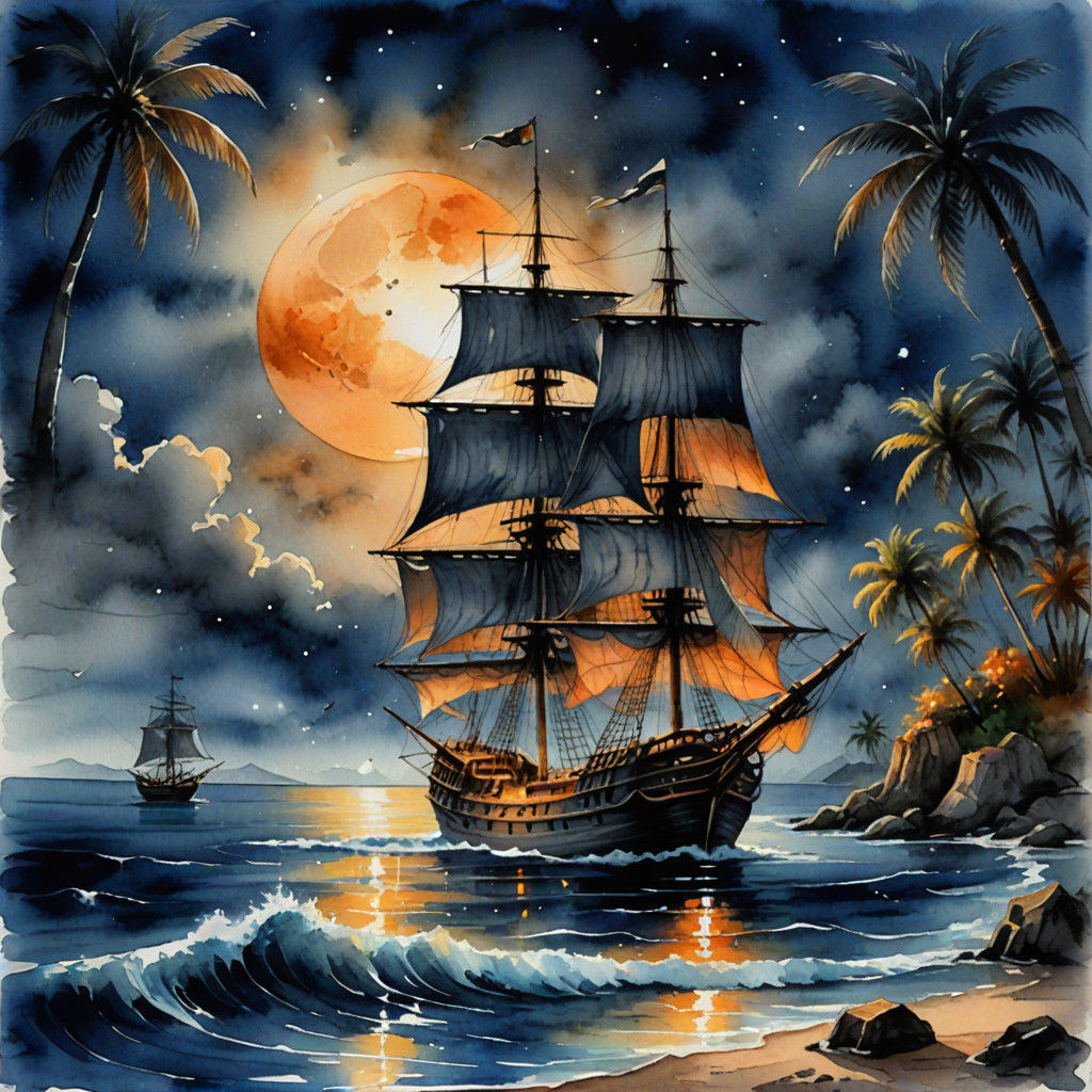 Galleon  by @BelgiumJumpAI