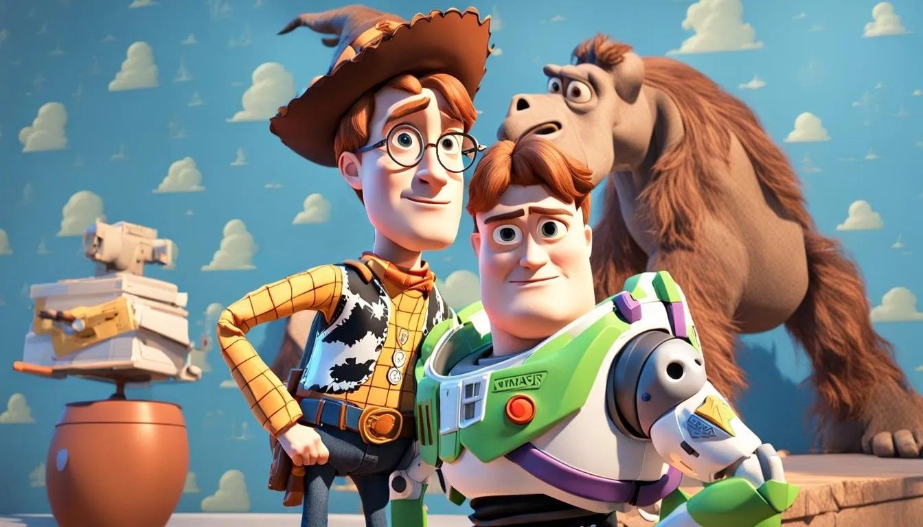 Harry and Ron's Vacation in the World of Toy Story