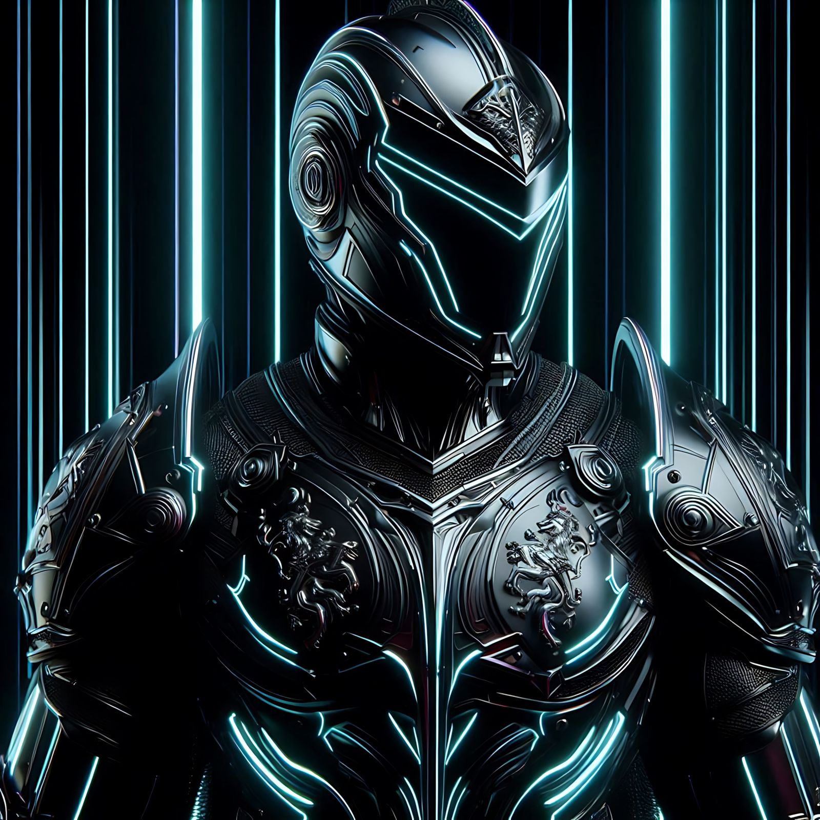 The futuristic knight (Uploaded)