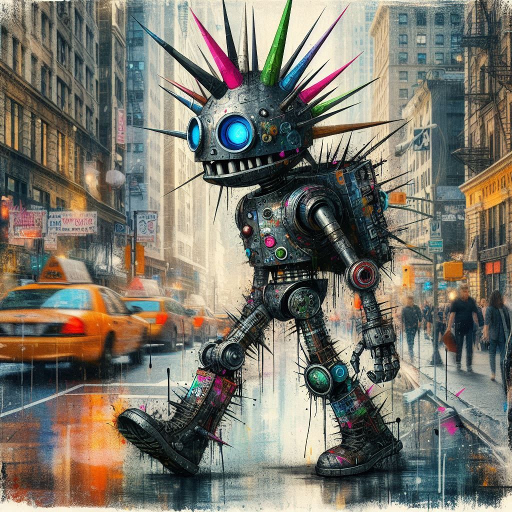 Young Punk in the Big City