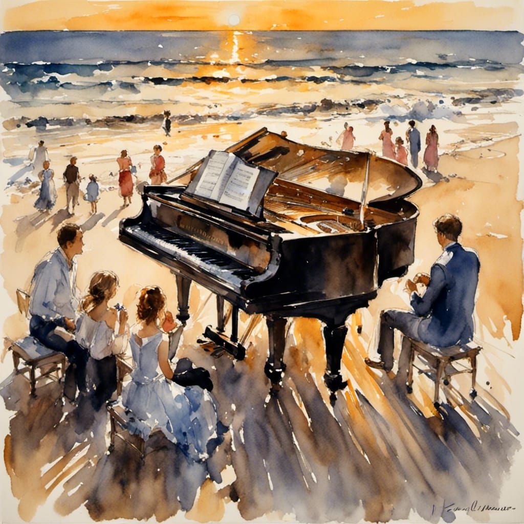 Piano Recital (surreal)