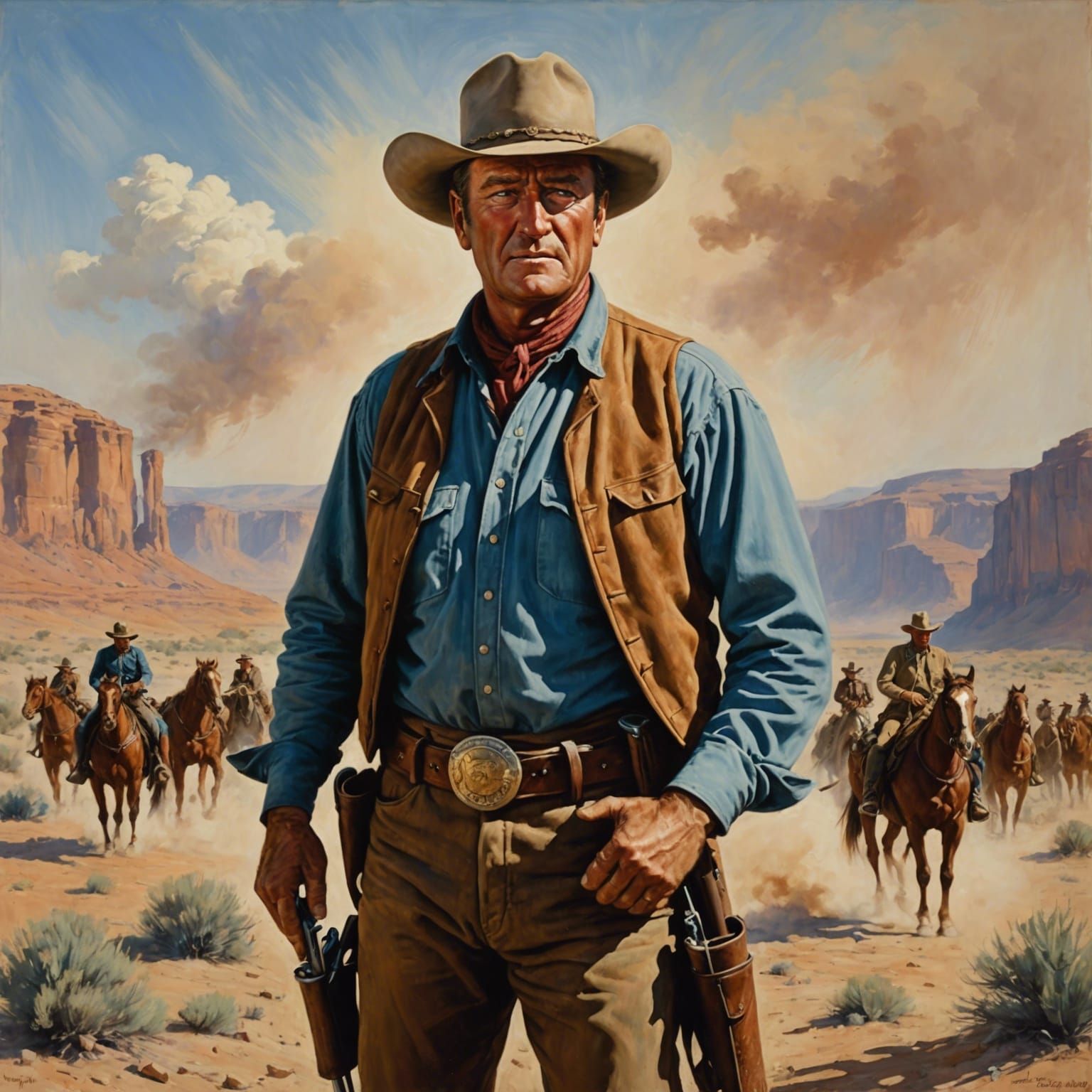 "The Duke" John Wayne 26 May 1907 - 11 June 1979  by @Dave
