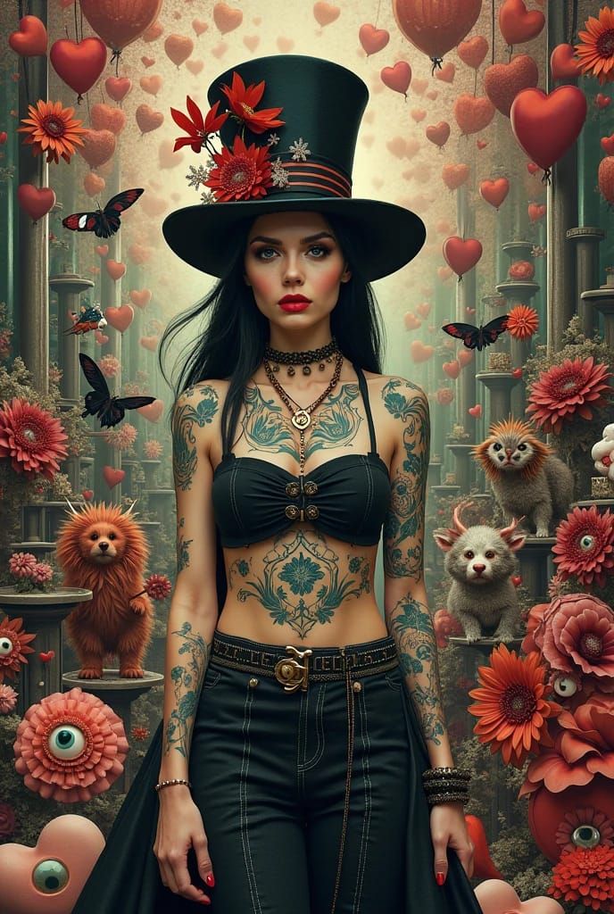 Bozo rock biker glam