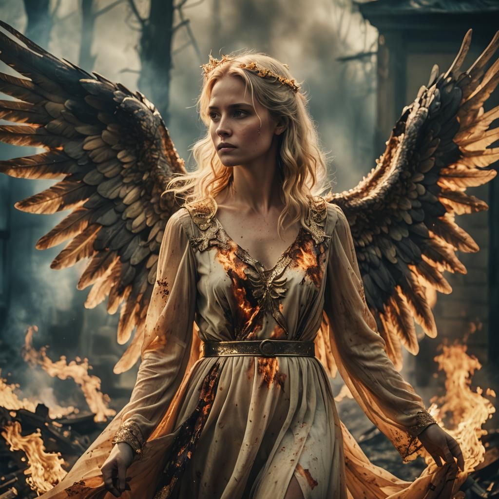 the angel that fell from the sky  by @Ella clove