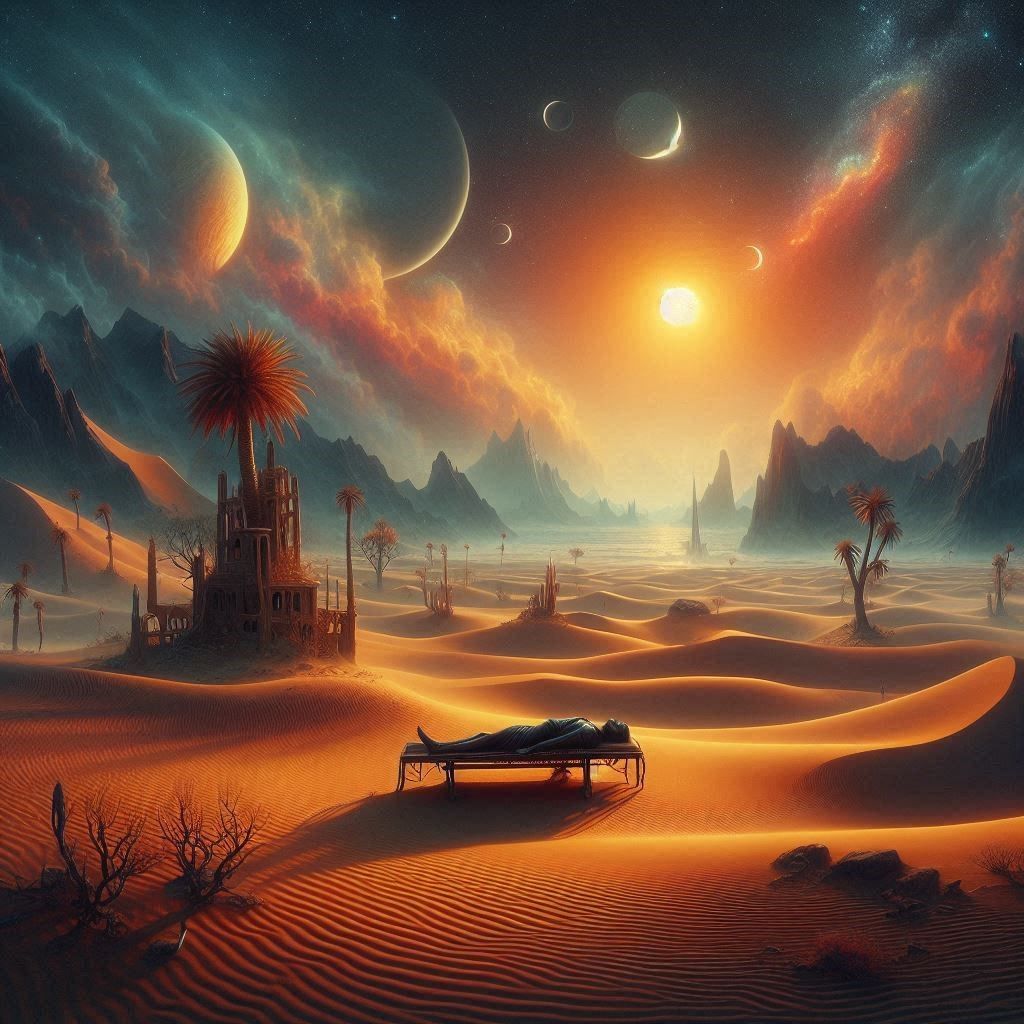 dying in the desert of the real