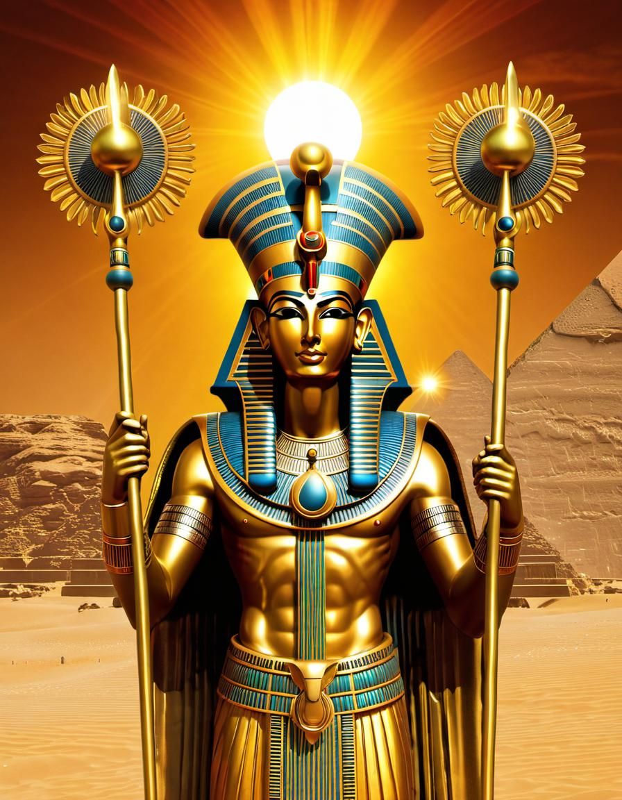 The Blessings of Amun-Ra to all the Land - AI Generated Artwork ...