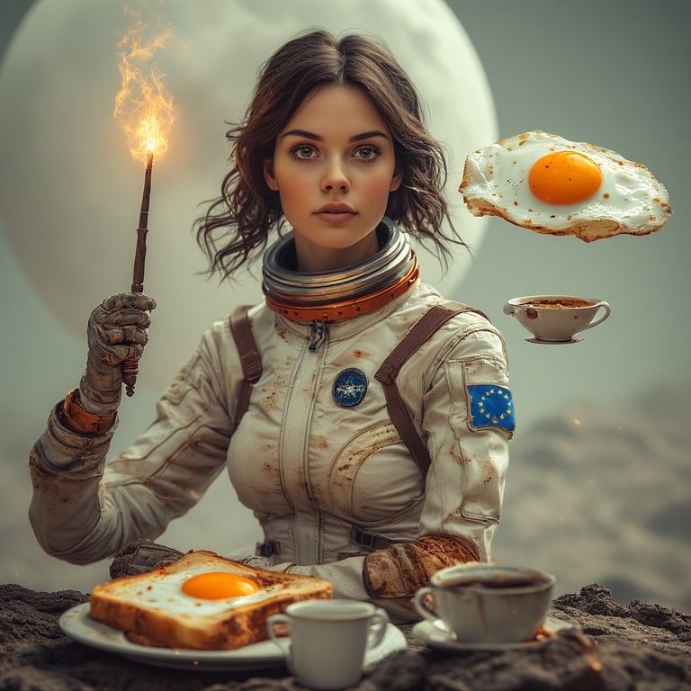 Breakfast in space