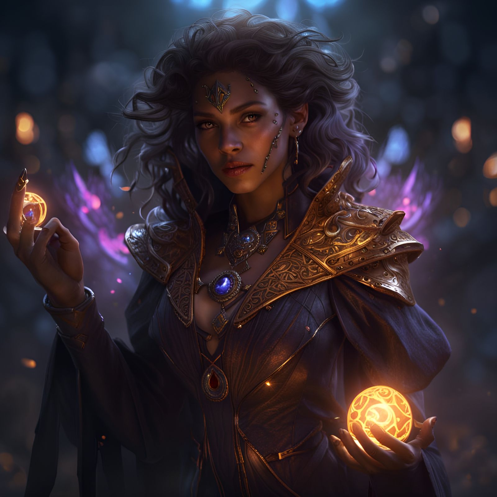 Mistress Maya Le Fey  by @Orville Mountbatten 