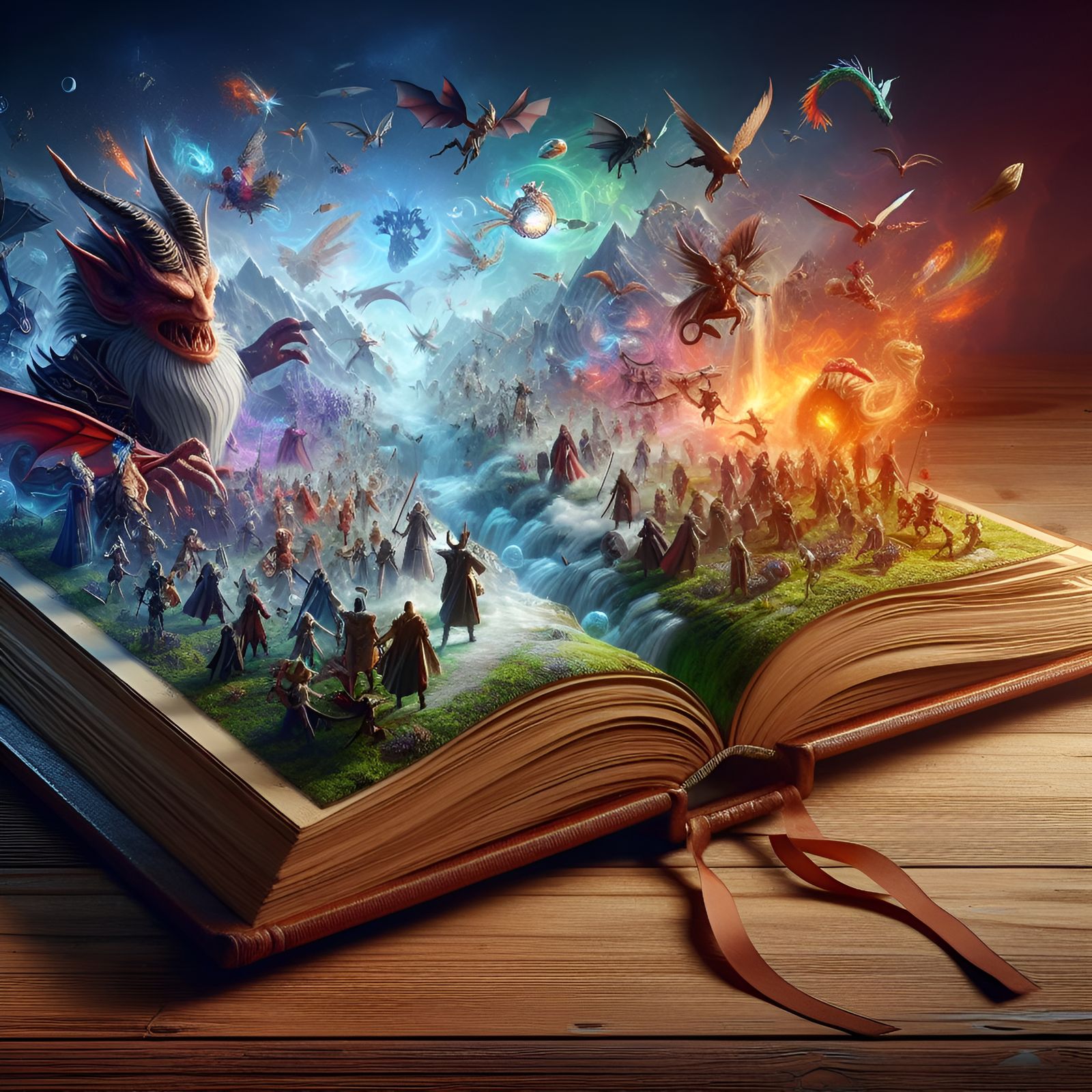 Every story takes you to new worlds