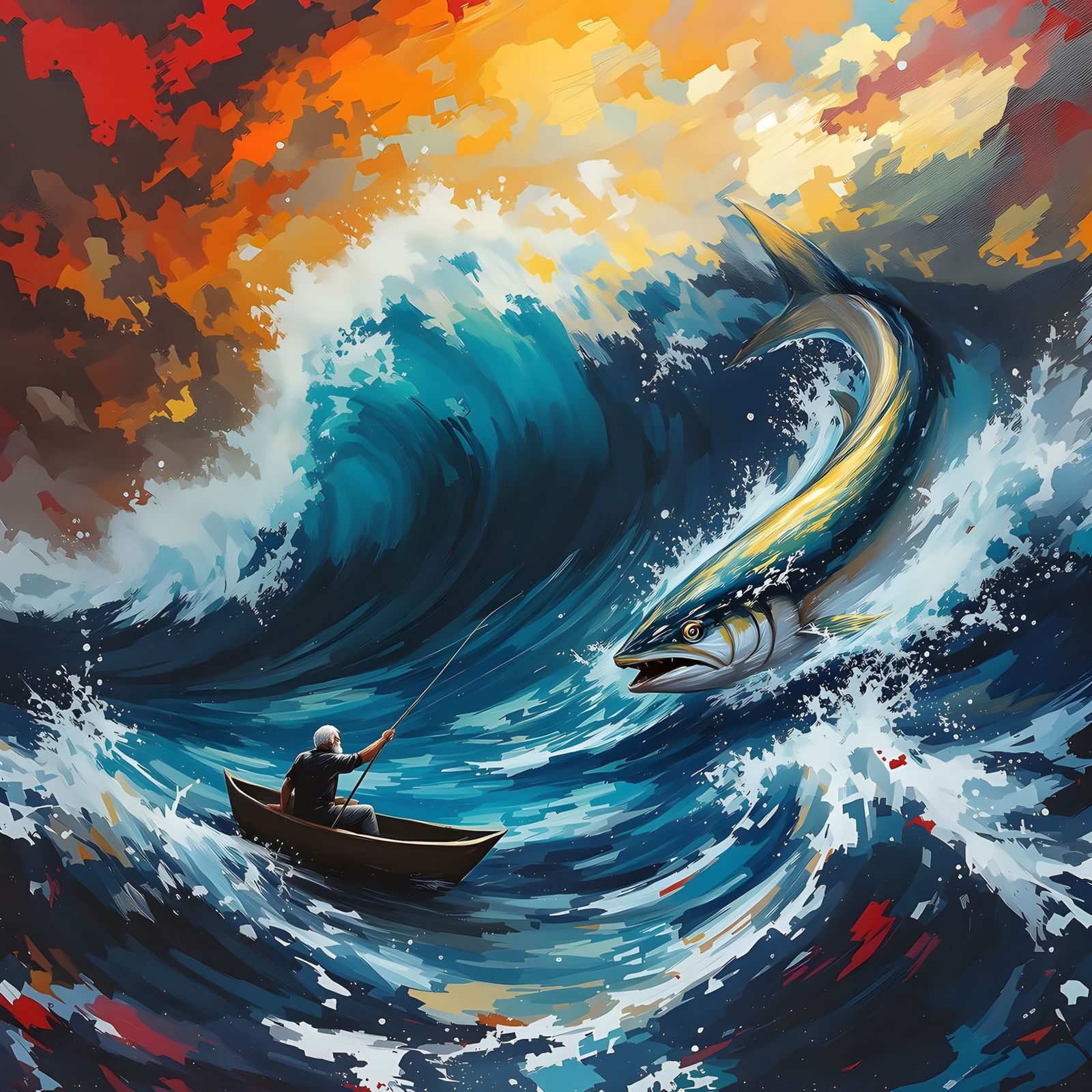  The Old Man and the Sea  by @Kurt