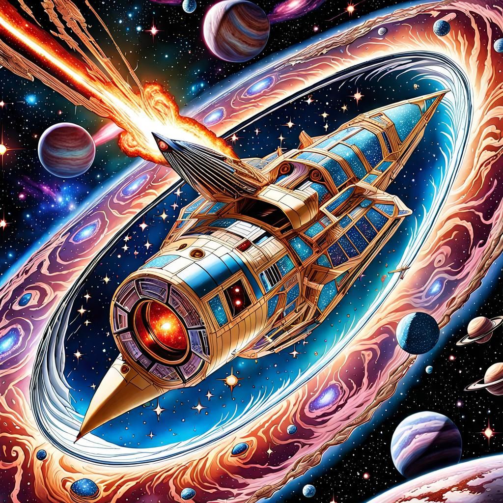 odd space ship