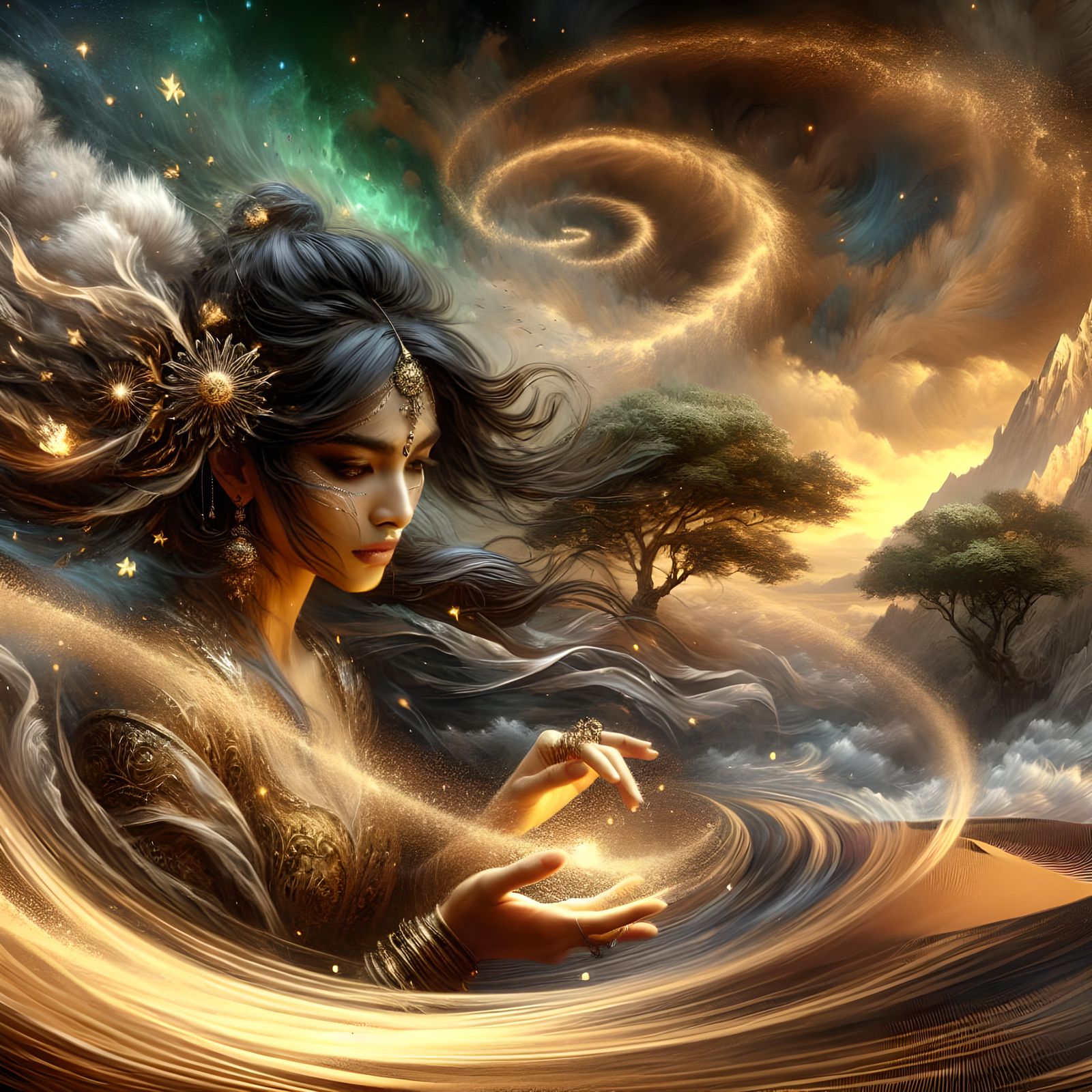 Sand Whisperer : Creating an Oasis  by @Pau Poe