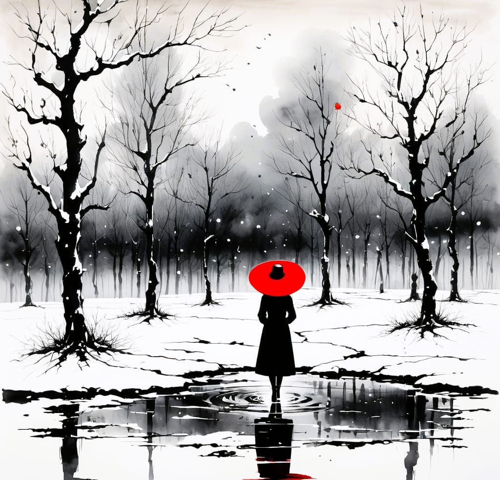 🔴⚫️ Un Soupçon de Lumière dans l'Hiver ⚫️🔴