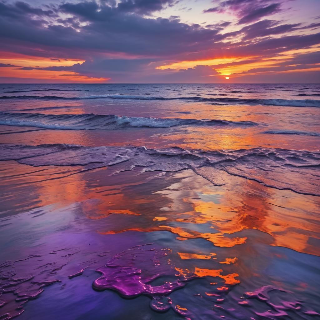 Vast Sunset  by @Erica