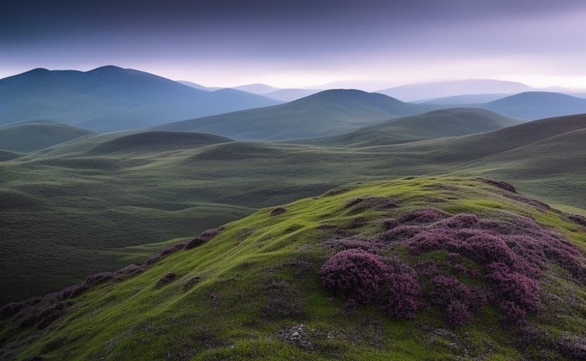Cinematic fantasy landscape.