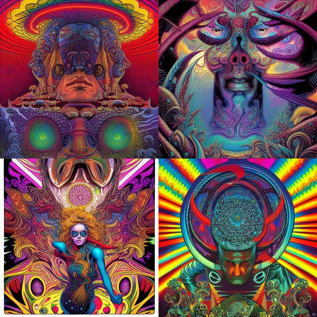 Psychedelic psychedelic psychedelic art