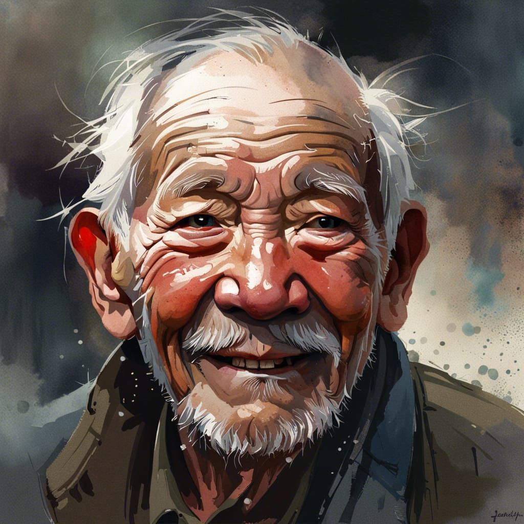 Smile Wrinkles 😀  by @Helaman