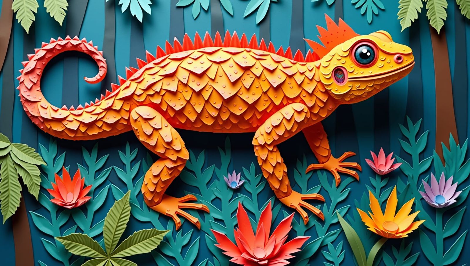 Lizard with a Quick, Slick Slither