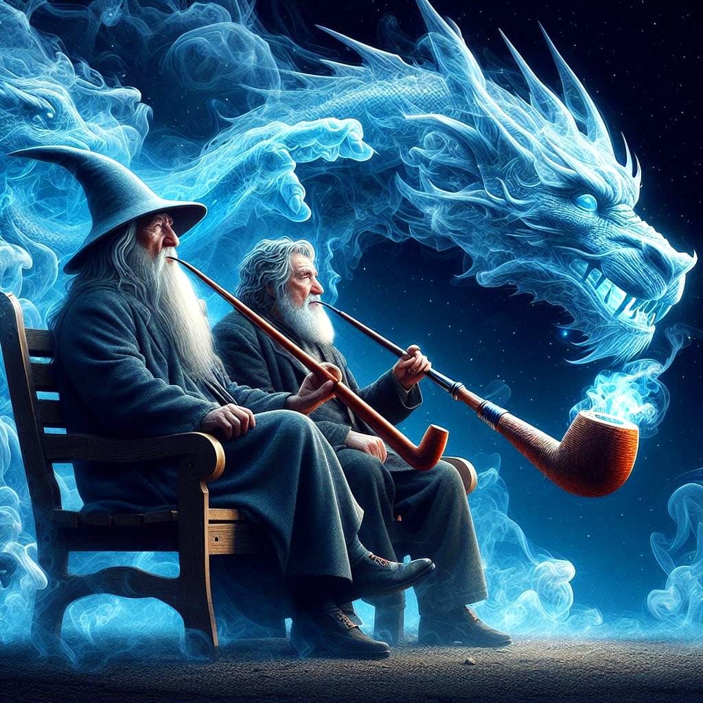 Magical smoke creations