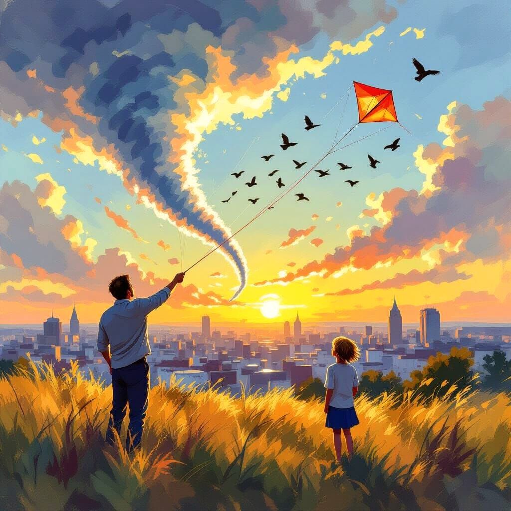 The best dad  by @Inesilya