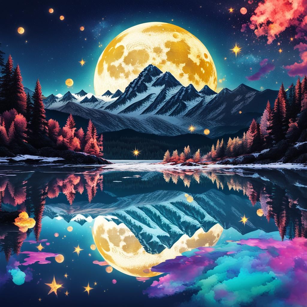 Giant moon