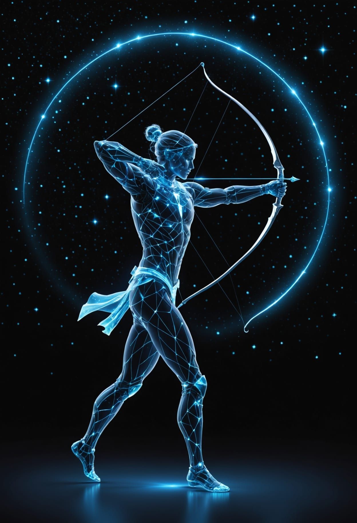 Hologram of Sagitarius  by @Bobbyjoe