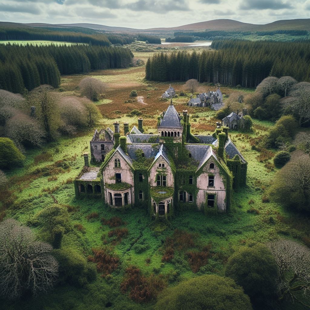An abandoned manor