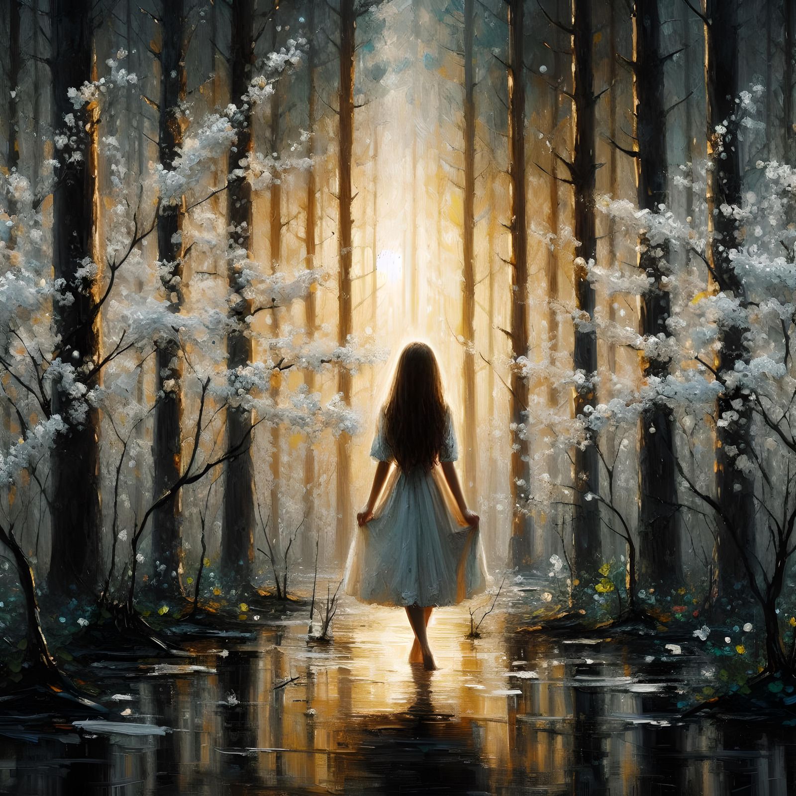walk  by @frogfairy