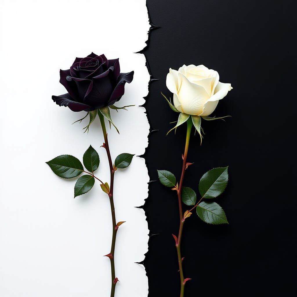 The Divide of Opposites  by @Neromagenta