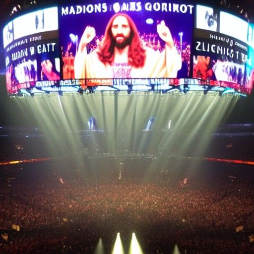 Jesus at Madison Square Garden