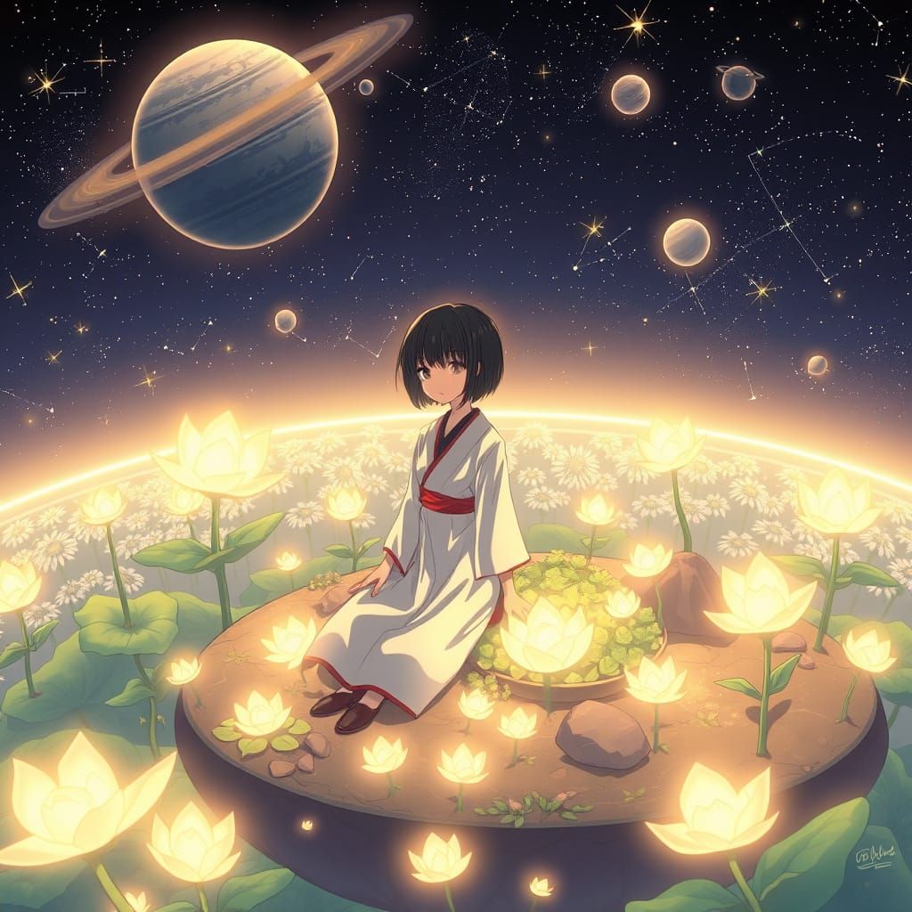 Celestial Garden: Anime Gardener Among the Stars