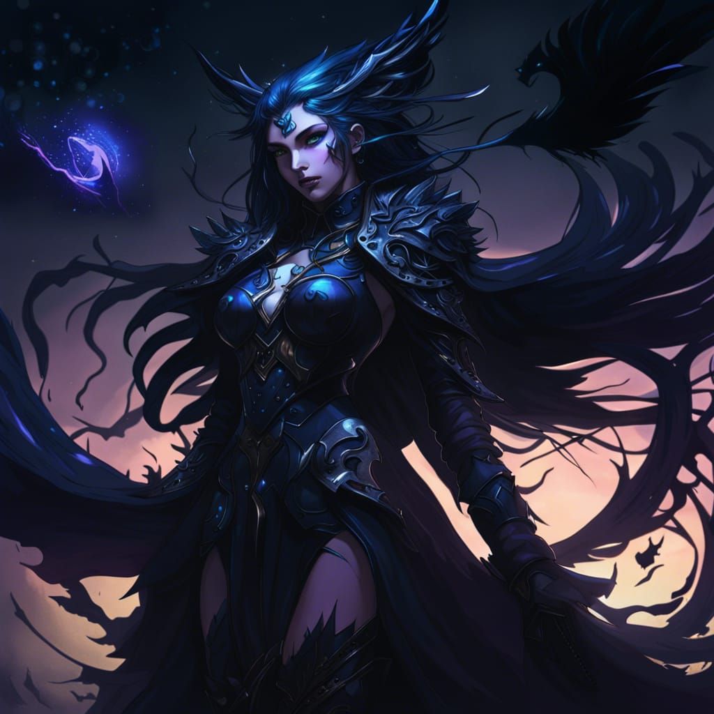 Nyx the goddess of night