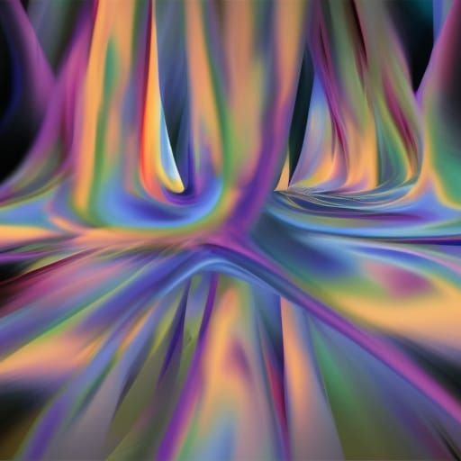 Abstract Warp Concept Visualization