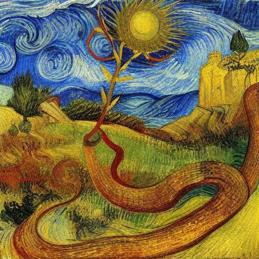 Snakes and brakes 
Snake by Filippo Lippi and Vincent Van Go...