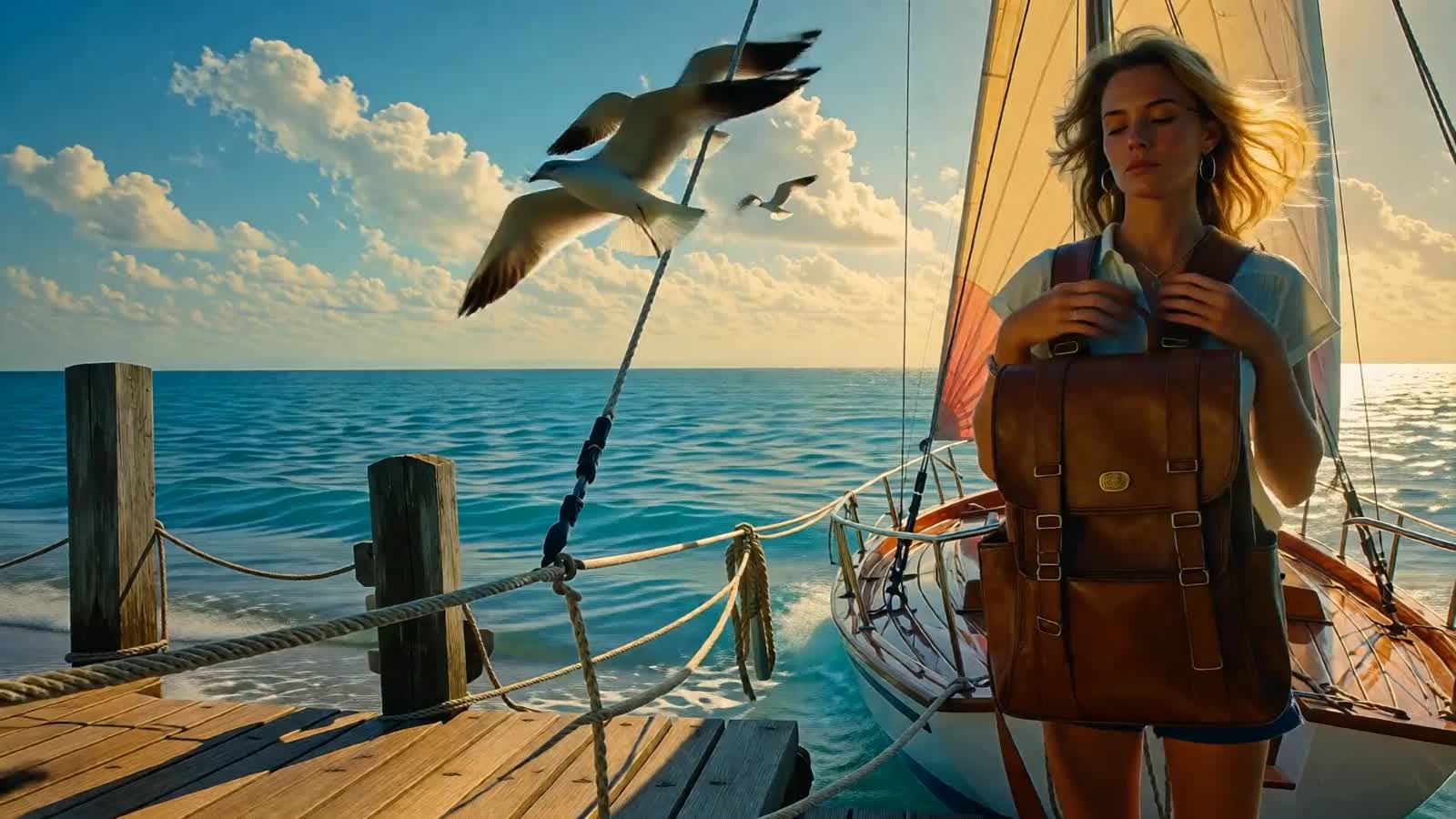 קחי לך ילדה אהובה את תרמיל האתמול
יש בו כמעט את הכל
לכי ילדה אהובה, כי עוד לא מאוחר
אל המחר