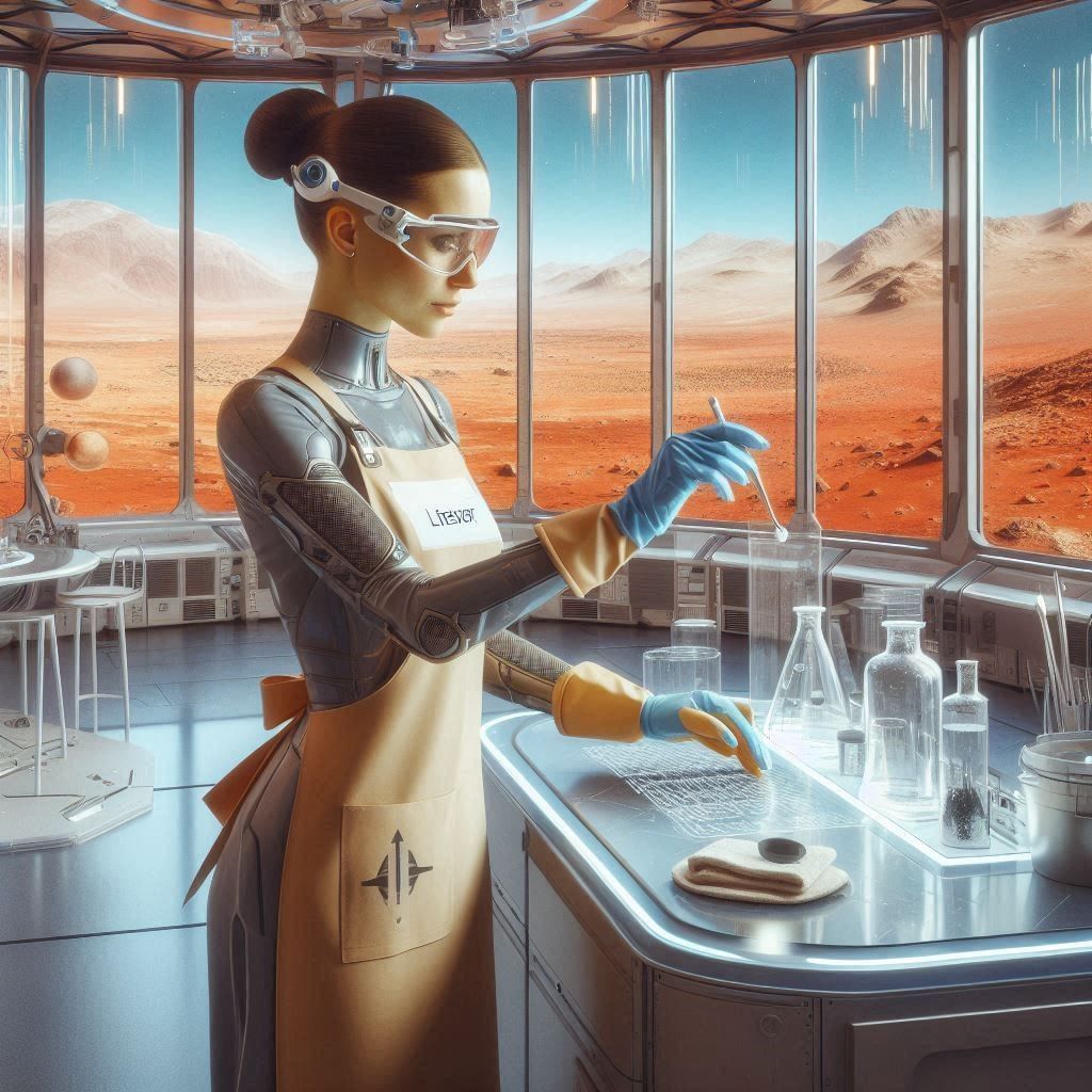 Mars outpost laboratory - 8