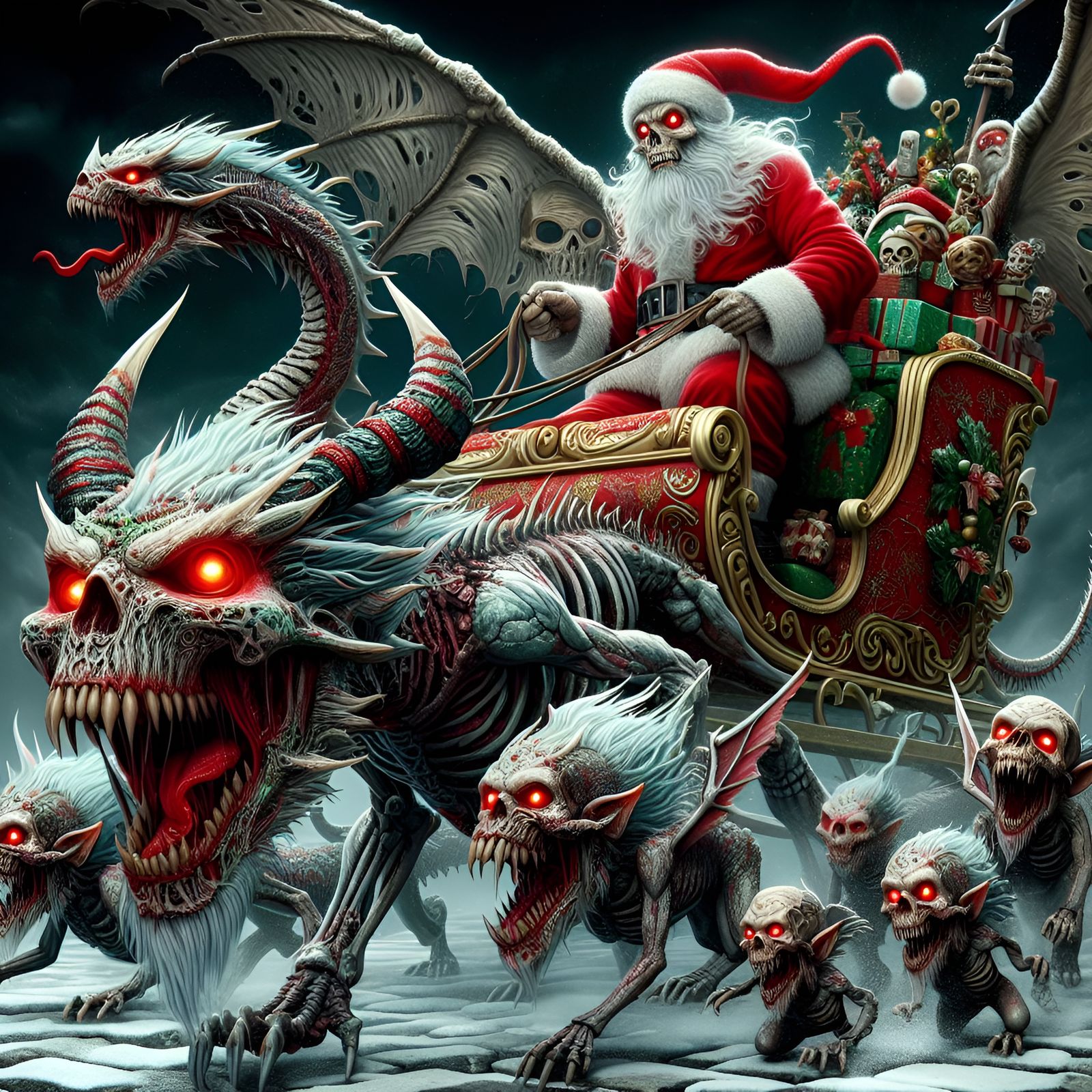 “Twas the unholy night before Christmas …”