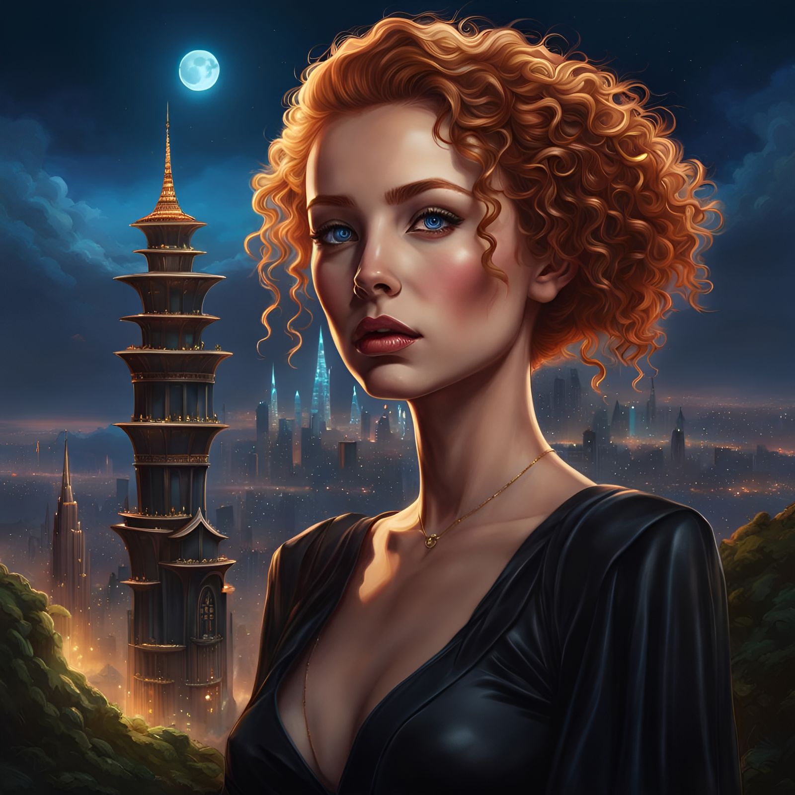 Moons and Towers