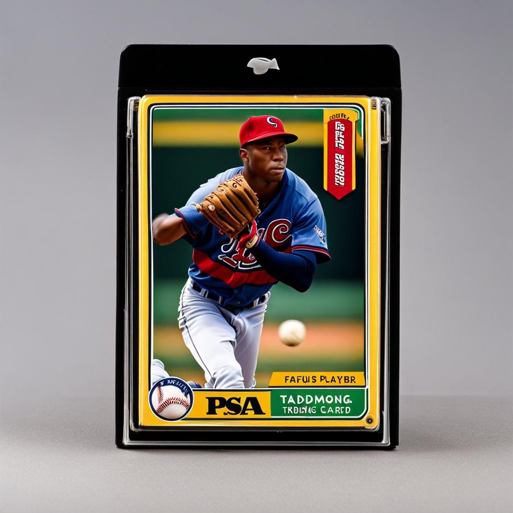Baseball famous player on a Topps Trading Card :: PSA Card c...
