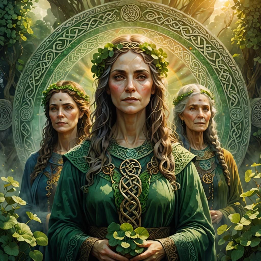 The Triple Goddess: Maiden, Mother & Crone  by @psyched_n_delicate