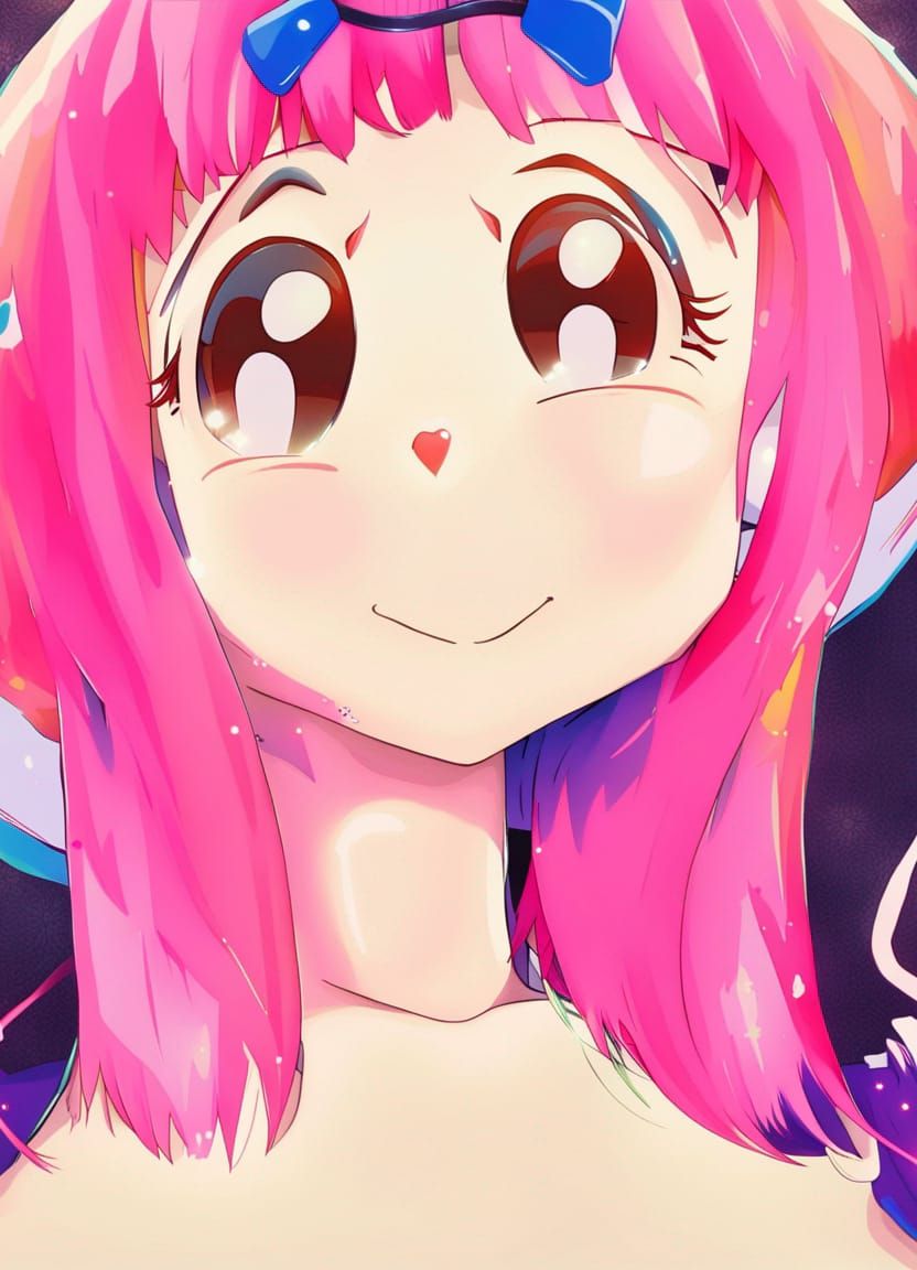 cute anime girl - AI Generated Artwork - NightCafe Creator