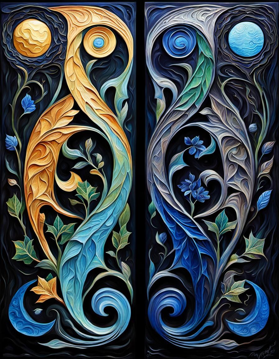 Day and Night  by @Attani